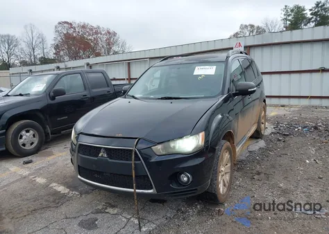 2010 Mitsubishi Outlander Se из США, поврежденный, VIN JA4AS3AW9AZ006695